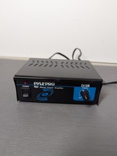 Pyle PCA1 2 Channel Mini Stereo Power Amplifier Tested 