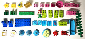 LEGO DUPLO: Ariel's Undersea Castle (10515) Complete Set
