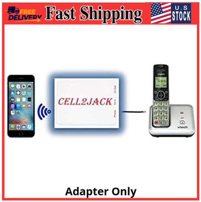 Cell2jack - Cellphone to Home Phone Adapter - Make and Receive Cell Phone Call