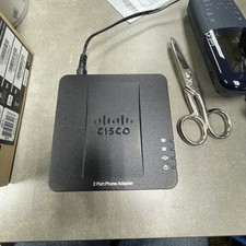 Cisco SPA112 2 Port Phone Adapter w Adapter