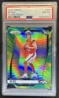 2024 Panini Prizm Bo Nix RC Hyper Rookie #/180 Broncos PSA 8