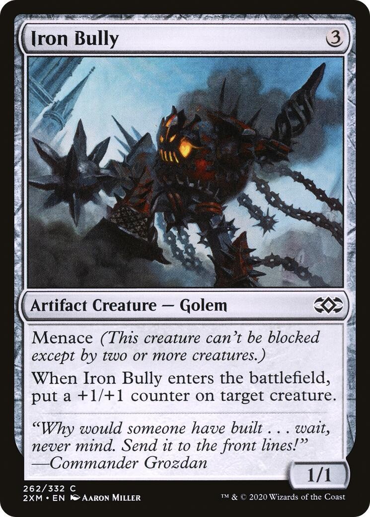 Iron Bully 262 MTG Card Double Masters Common EN NM