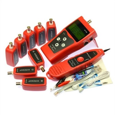 Lcd Display Cable Tester Phone Line Usb Checker With 8 Remote - NF388 cy