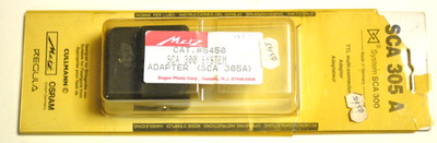 Metz SCA 305A TTL multi-connector adapter for 300 system. Cat. 5450. NOS.
