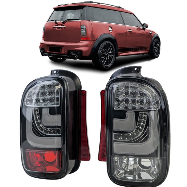 Led RüCkleuchten Set Edition Schwarz Smoke Passt FüR Mini Clubman R55 2010-2014-image