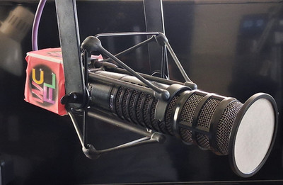 Electro-Voice RE320 Microphone WITH Shock Mount AND ''pop'' Filter  REDUCED 20%