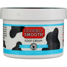 4 Pack Udderly Smooth Shea Butter  Cocoa Butter Shea Butter Foot Cream, 8 oz