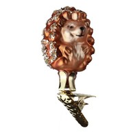 "Christbaumkugel Figur \"Kleiner Igel\" Christbaumschmuck Glas Weihnachten"