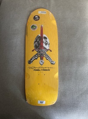 🔥 RARE Powell Peralta Ray “Bones” Rodriguez Skull & Sword Deck