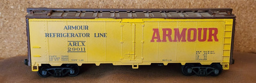 Acopladores Kadee Armour RR 40' Ice Reefer ARLX 29011 Athearn Blue Box Built HO | Zustand: Used