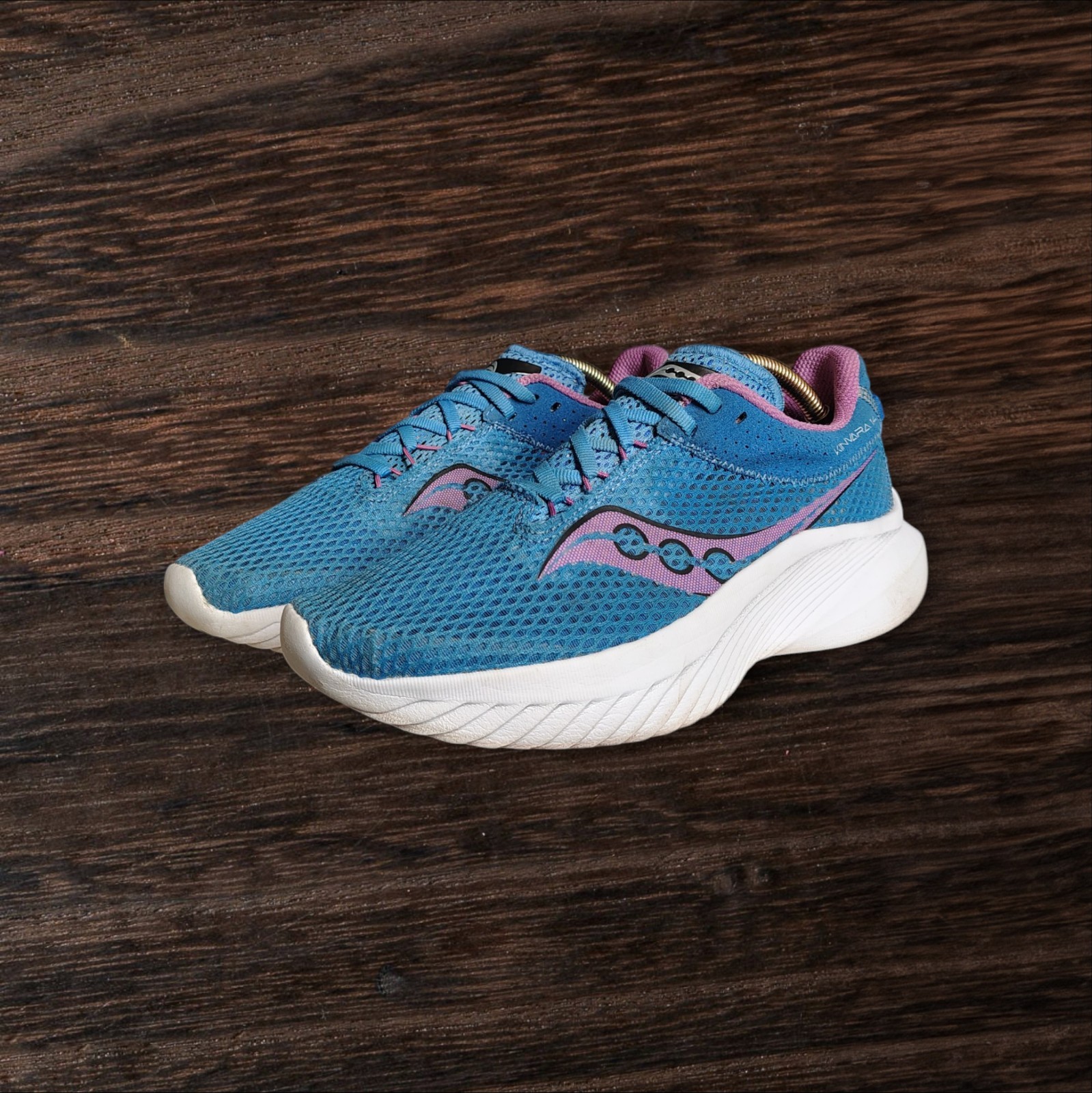 Saucony Kinvara 14 Women's "Bluelight Grape" Lace up Running Sneakers Size 7.5 thumbnail 4