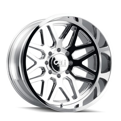 Cali Off-Road Wheels 9115 Invader 20x10 -25 Chrome 6x135 (QTY 4) 9115-2136C
