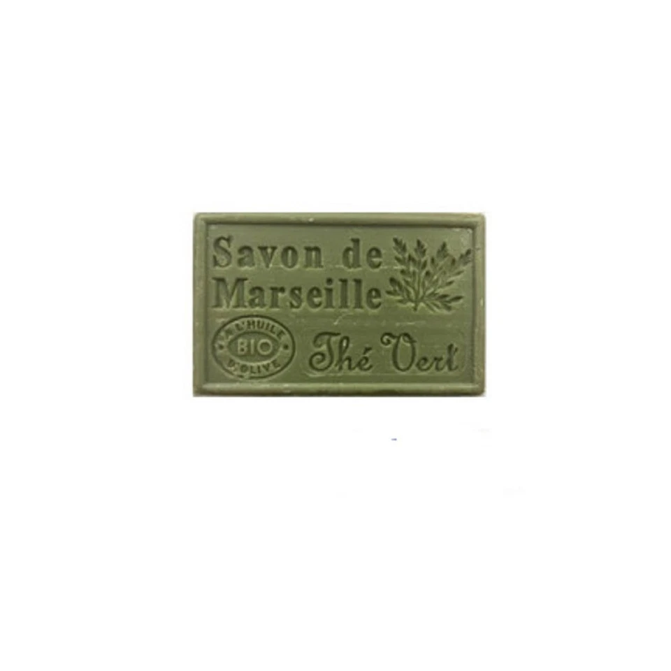 SAVONNERIE AUBAGNAISE Savon de Marseille Seife GRÜNER TEE 125g
