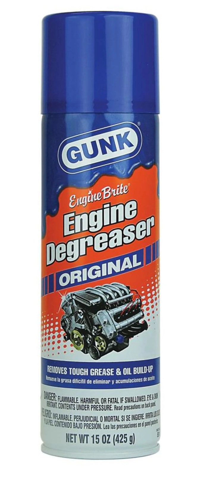 Оригинальный обезжириватель для двигателя Gunk 2990₽