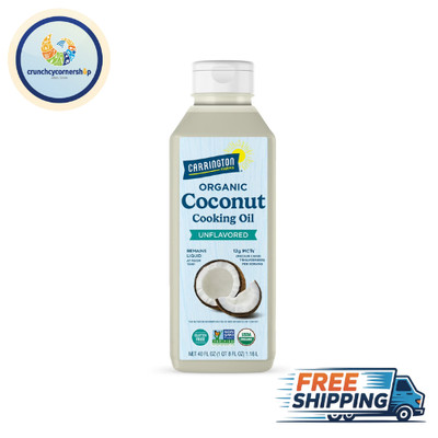 Carrington Farms Liquid Coconut Cooking Oil, 40 oz. FREE SHIPPING!!!