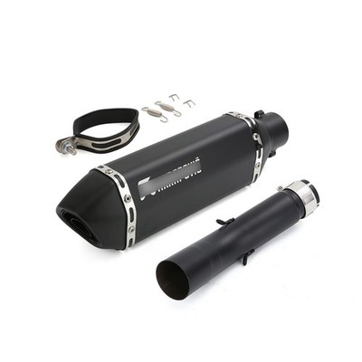 Rebel 500 300 CMX500 2017-2026 For Honda Mid Exhaust Pipe Slip On Black Muffler