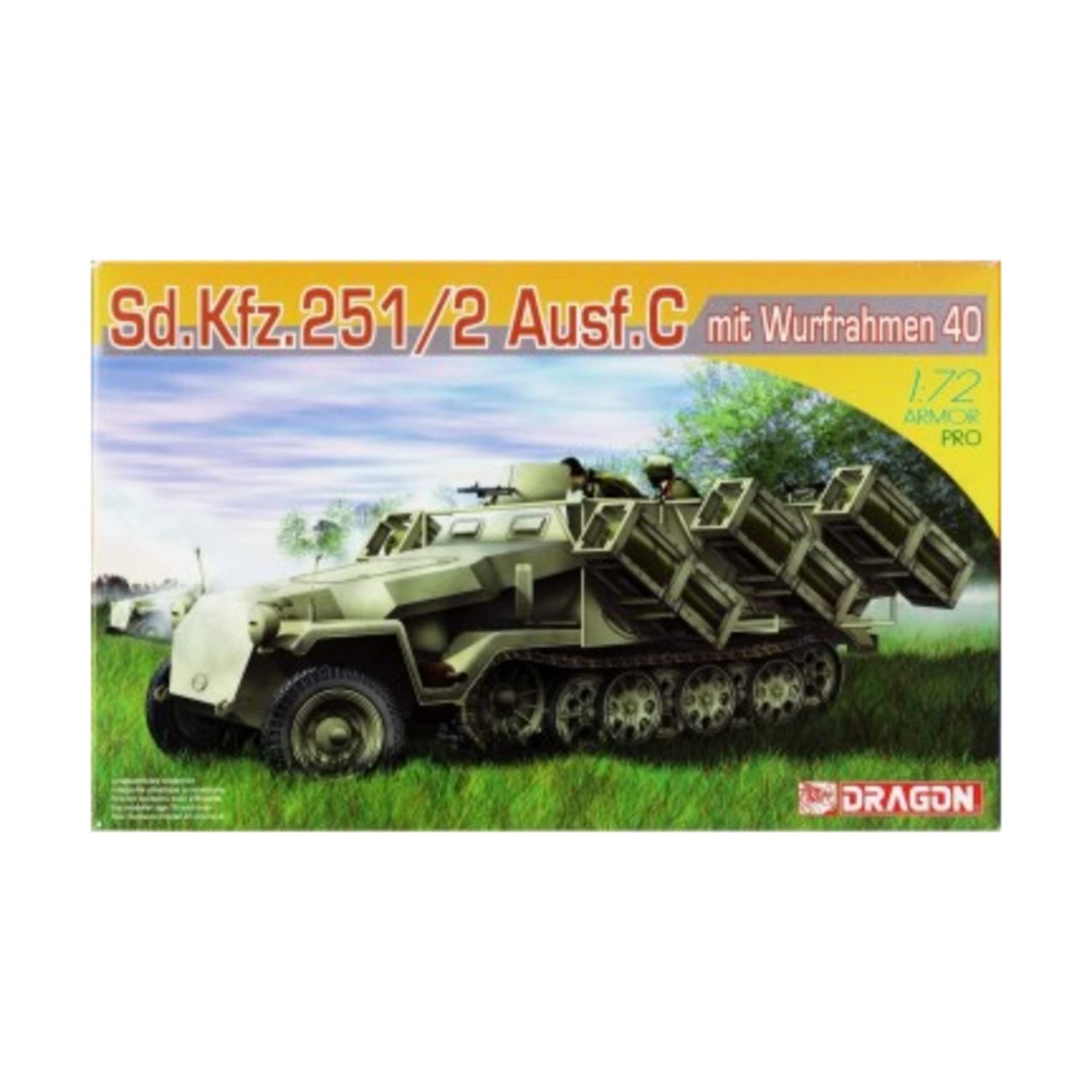 Dragon - Sd Kfz251 Ausf C mit Wurfrahmen 40 7990₽