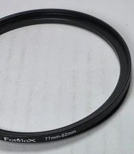 Step-up Ring Metal 77-82mm 77mm Lens to 82mm Filter 77mm-82mm 77-82 StepUp