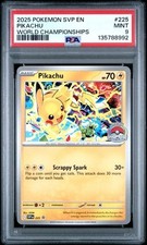 Pikachu [World Championships] #225 Prices | Pokemon Promo