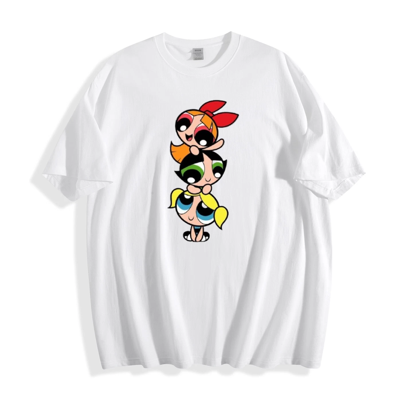 Powerpuff Girls Stacked Trio T-Shirt