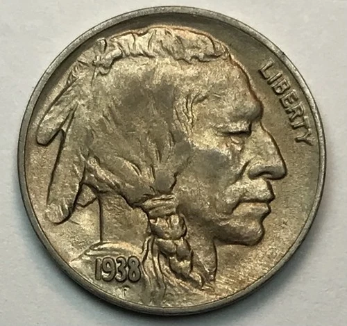 1938 D BUFFALO NICKEL! GEM BU+++! MEGA RARE THIS NICE! AMAZING PIECE! NR #G2066