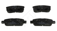 Hinterachse Hart 224 190 Bremsbelagsatz, Scheibenbremse FüR Mitsubishi