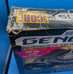 Sega Genesis Model One Complete In Rough Box - LOOK