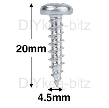 12 IKEA 109566 Screws FRIHETEN, STENSTORP, LAXHOJDEN, METOD, SEKTION, FALKHOJDEN