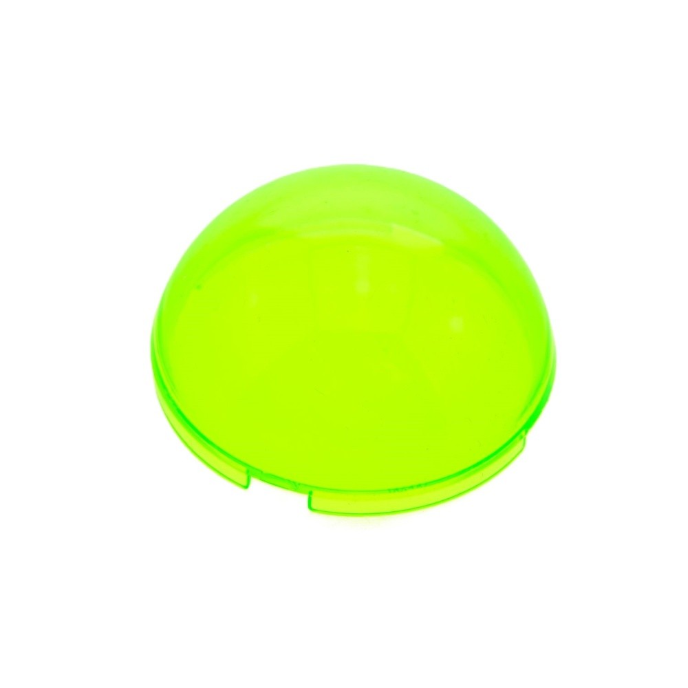 1X Lego Cylinder Hemisphere 4X4X2 Transparent Light Green Dome Half Sphere 86500