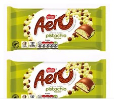 Aero Pistachio Chocolate Bar – Luxuriously Light & Nutty Indulgence  3x 90g