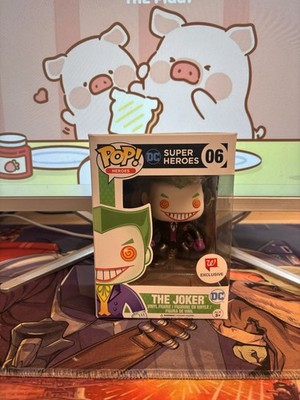 The Joker Black Suit 06 Funko Pop Vinyl DC Super Heroes Walgreens FREE PROTECTOR