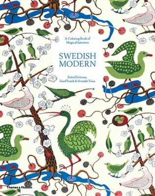 Swedish Modern: A Colouring Book of Magical Interiors by Janet Colletti