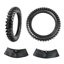 2 Set Tire and Inner Tube Sets 16+19inch(Front 70/100-19 & Rear 90/100-16)