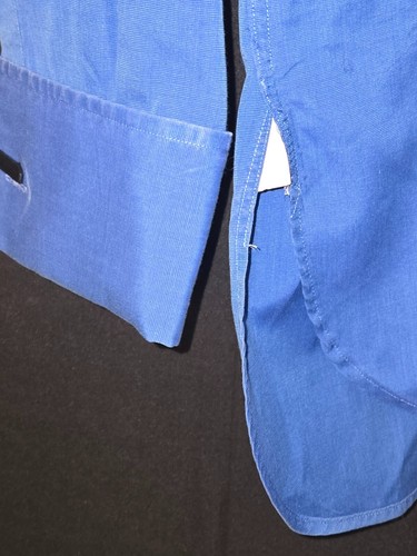 Thomas Pink 100% Cotton French Cuff French Blue Dress Shirt 16x36 Men's - Picture 6 of 11