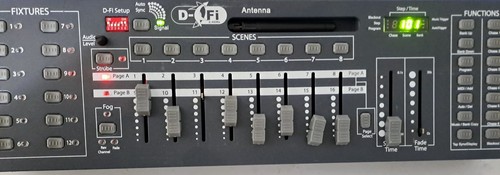 Chauvet DJ Obey 40 D-Fi 2.4 192-Ch Wireless DMX Lighting Controller/No Adapter - Picture 5 of 5
