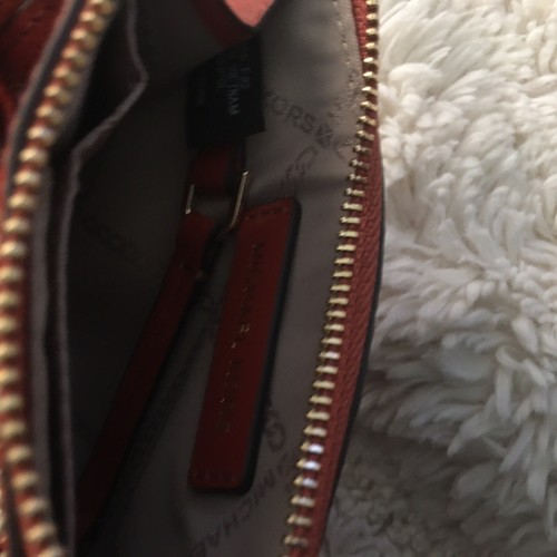 Mattone arancione Michael Kors portafoglio/polso donna porta carte - Foto 6 di 12