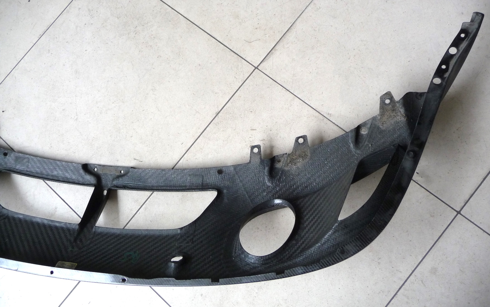 2014-2018 Aston Martin Vanquish Rear Bumper Diffuser Valance CD33-17E955-AB OEM