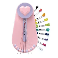 My Friendship Bracelet Maker with 20 Pre-Cut Threads for Jewelry-Making