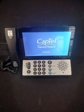 CapTel 2400ISP Ultratec Captioned Hearing Impaired Touch Screen Telephone