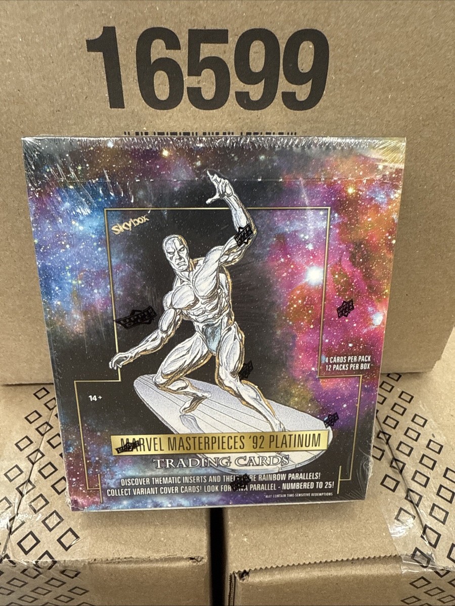 2024 Upper Deck Marvel Masterpieces '92 Platinum Hobby Box | eBay