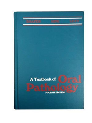 Textbook of Oral Pathology Shafer Hine Levy 4Th Edition Good Cond Free Ship!