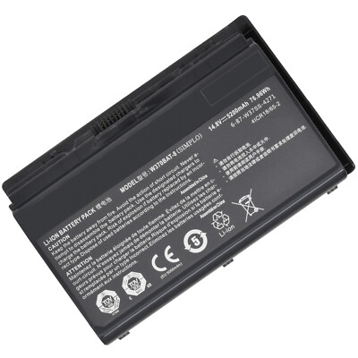 New W370BAT-8 battery for Clevo W350ET W350ETQ W350ST W355ST W370ET W370SS K650S