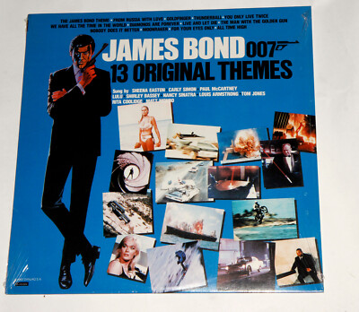JAMES BOND 007 13 ORIGINAL THEMES SEALED1983 LP