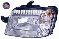 Scheinwerfer Fiat Panda 2009-2011 Links Vorderes Licht Mit Violettem Anschluss