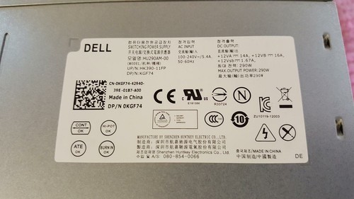 Dell Precision T1700 290W Power Supply Unit 0KGF74 KGF74 - Afbeelding 2 van 3