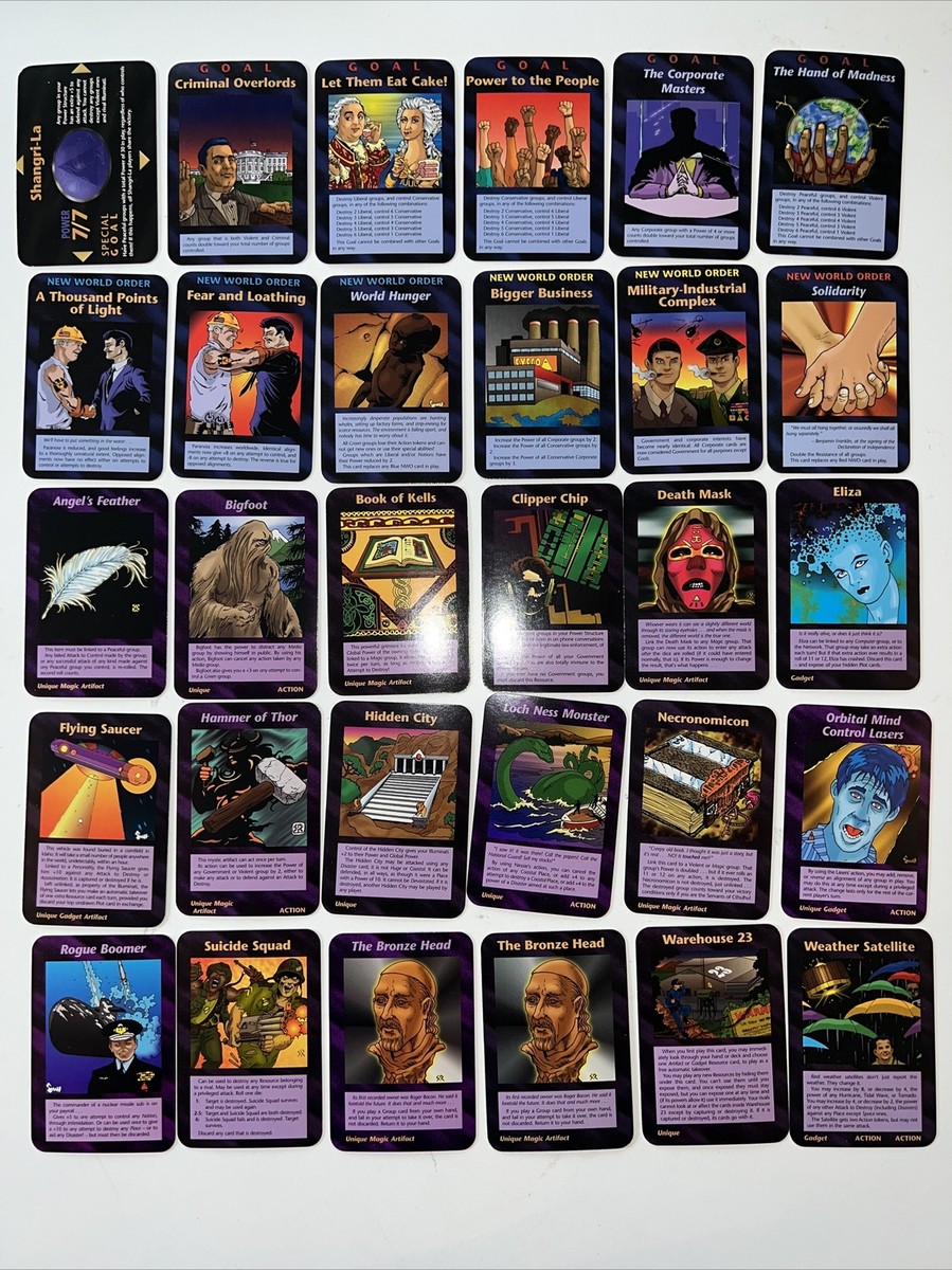 その他 Illuminati New World Order Booster Pack Amazon.com: Illuminati 1995 New World Order Card Game