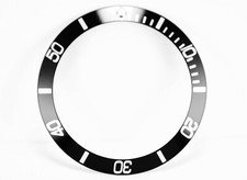 BEZEL INSERT FOR 40MM INVICTA 8926OB 8926A 8928 9937 9937OB PRODIVER WATCH BLACK