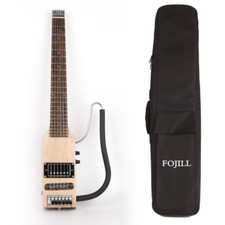 headless Ultra Short Scale Length electric silent travel guitar portable