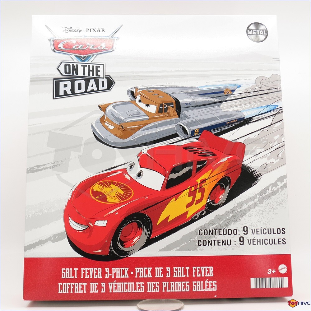 Disney Pixar Cars on Road Salt Flats Flatz Fever 9-pack Peggy