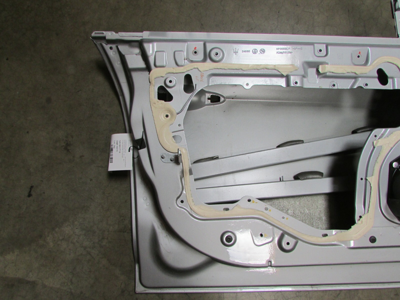 Maserati Quattroporte, LH, Left Front Door shell, Used, P/N 673007994